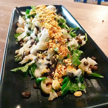 Atticus Finch - Roasted Cauli . Lentils . Dates . Green Olives . Tahini Lemon Dressing . Dukkah - New Zealand Near Me - Rotorua, BOP Atticus Finch - Roasted Cauli . Lentils . Dates . Green Olives . Tahini Lemon Dressing . Dukkah - New Zealand Near Me - Rotorua, BOP