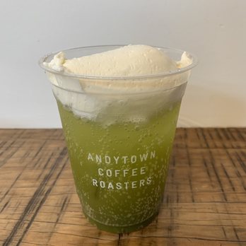Andytown Coffee Roasters - Matcha Plover (~$5). - Coffee Roasteries Near Me - San Francisco, California