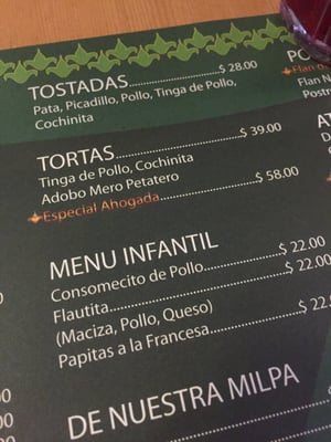 Menu photo 6 Casa Churra México, D.F., DIF