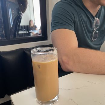 Bisou - Iced brown sugar latte - Coffee & Tea Near Me - Kansas City, Missouri