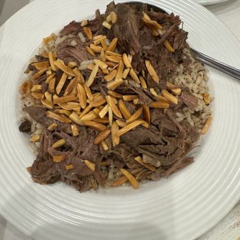 Habib's Cuisine - a plate of beef and rice - Middle Eastern Near Me - Dearborn, Michigan Habib's Cuisine - a plate of beef and rice - Middle Eastern Near Me - Dearborn, Michigan
