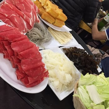 Boiling BeiJing - Lamb, beef, tripe, bai choy, chinese doughnut, mushroom, and others - Chinese Near Me - San Bruno, California