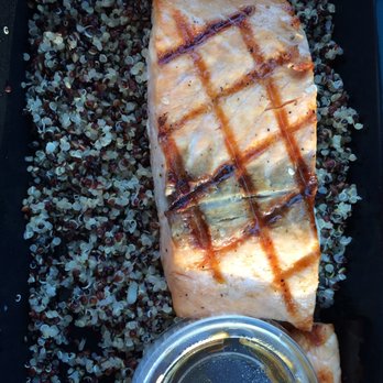 Fueled Fresh Kitchen - Teriyaki Salmon & perfectly prepared quinoa - Salad Near Me - Draper, Utah