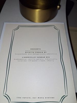 Menu photo 4 Eaves Chicago, IL