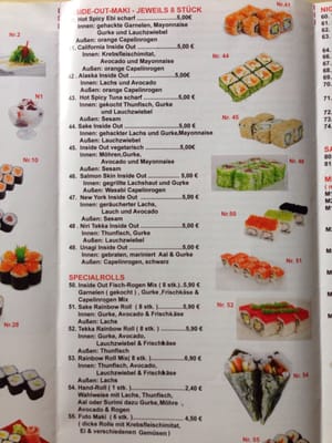 Menu photo 2 Kyoto Sushi Hanover, NI Menu photo 2 Kyoto Sushi Hanover, NI