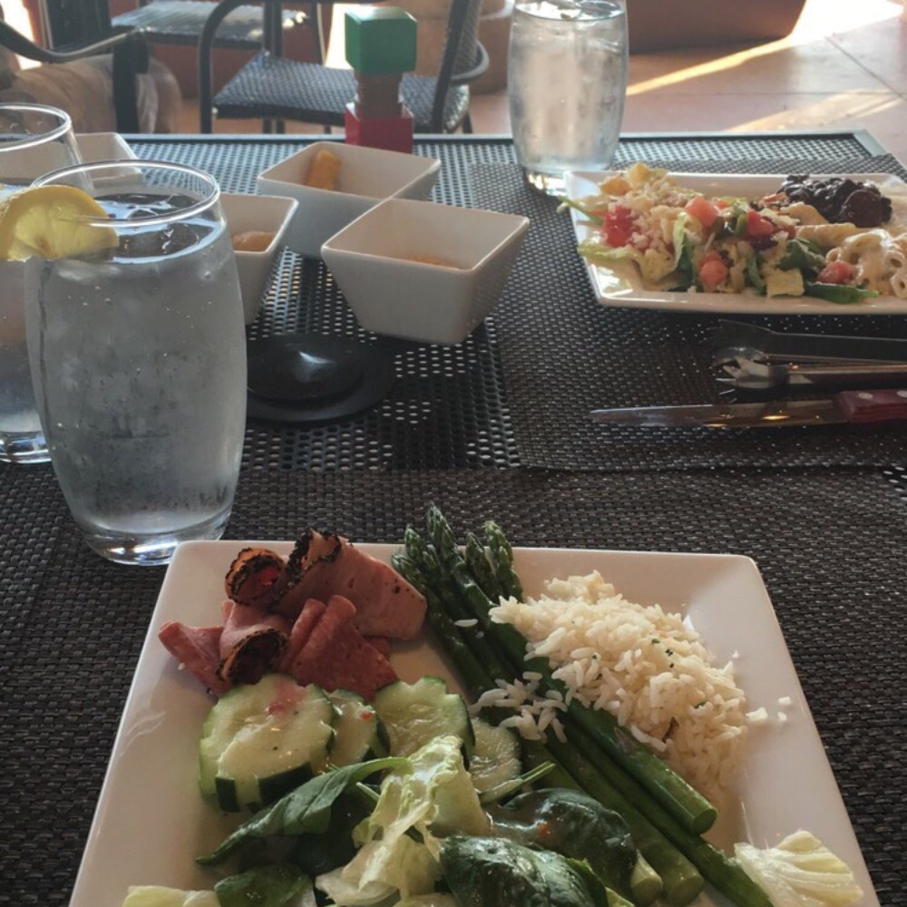 Rodizio Grill Brazilian Steakhouse Estero - Salad bar items, awaiting the meats - Steakhouses Near Me - Estero, Florida