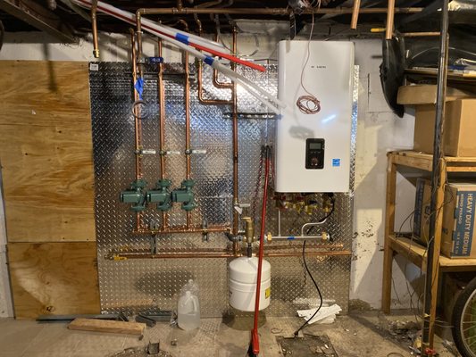 Steven Wood Plumbing & Heating Logo