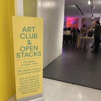 Walker Art Center - Free crafting on Thursday nights! - Art Museums Near Me - Minneapolis, Minnesota Walker Art Center - Free crafting on Thursday nights! - Art Museums Near Me - Minneapolis, Minnesota