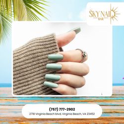 Sky Nail Bar - Touch of Magic on Every Finger 
Let your nails cast their charm.
 Reserve your spot today!