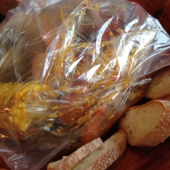 938 Crawfish - The Combo Broil with Mussels, Clams, Shrimp, Crawfish, Corn and Sausages served with Baguettes with Garlic Sauce. - Seafood Near Me - Albany, California