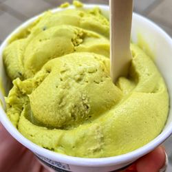 Eis Greissler - pumpkin kernel oil ice cream! (instagram: @diningwithkels)