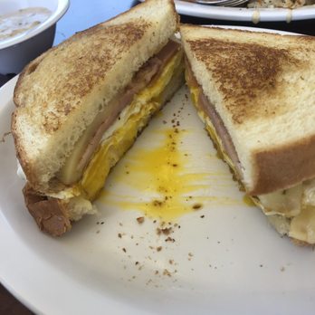 Deb's Cookie Jar - BYO breakfast sandwich with pepper jack and smoked ham - Desserts Near Me - Imperial beach, California Deb's Cookie Jar - BYO breakfast sandwich with pepper jack and smoked ham - Desserts Near Me - Imperial beach, California