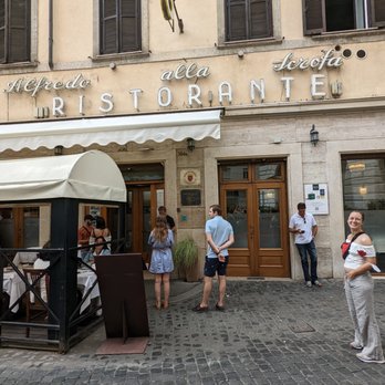 Alfredo alla Scrofa - entrance - Italian Near Me - Rome, RM Alfredo alla Scrofa - entrance - Italian Near Me - Rome, RM