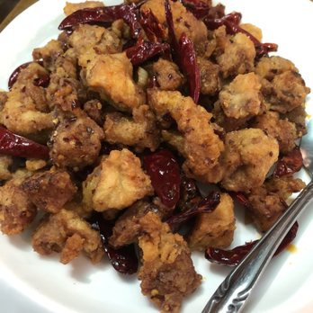 Lao Sze Chuan - Chef's Special Dry Chili Chicken - Szechuan Near Me - Chicago, Illinois Lao Sze Chuan - Chef's Special Dry Chili Chicken - Szechuan Near Me - Chicago, Illinois