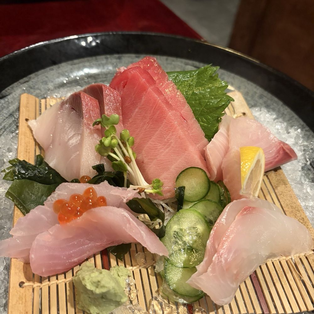 Sashimi platter