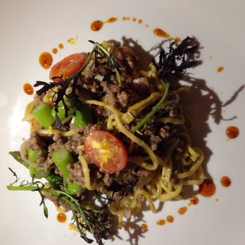 Prubechu - Tinaktak Over Capellini (a la carte, split in half) - Guamanian Near Me - San Francisco, California