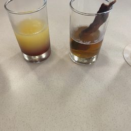 Sunrise shot and breakfast shot