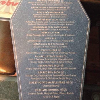 Linger - Happy hour menu 7/1/15 - Asian Fusion Near Me - Denver, Colorado