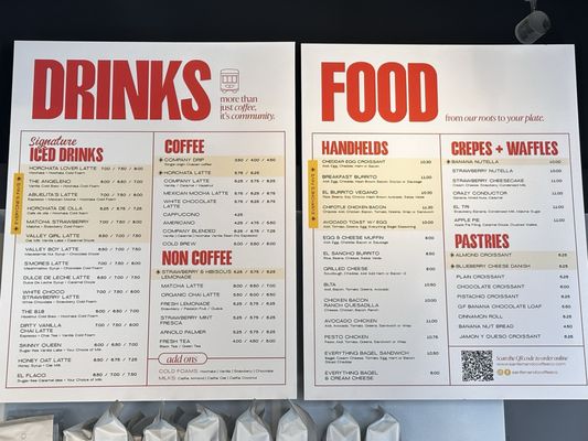 Menu photo 2 San Fernando Coffee Azusa, CA
