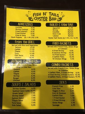 Menu photo 6 Fish N Tails Oyster Bar Richardson, TX Menu photo 6 Fish N Tails Oyster Bar Richardson, TX