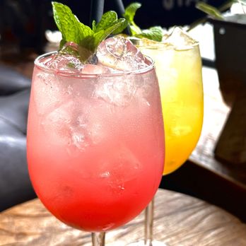 Unbearable - Dive into the wild side with our Halle Beary and Bearyl Streep Spritz! Crafted to perfection, these delightful cocktails are stars. - Cocktail Bars Near Me - Santa Barbara, California Unbearable - Dive into the wild side with our Halle Beary and Bearyl Streep Spritz! Crafted to perfection, these delightful cocktails are stars. - Cocktail Bars Near Me - Santa Barbara, California