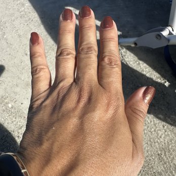 Cali Nails - A very pretty combo for fall of 2 colors - Nail Salons Near Me - Parrish, Florida Cali Nails - A very pretty combo for fall of 2 colors - Nail Salons Near Me - Parrish, Florida