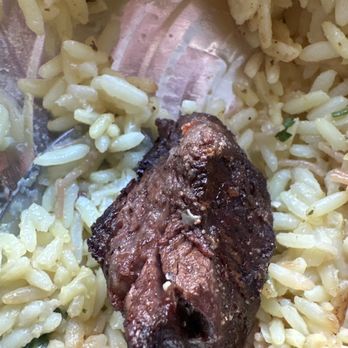 Tanya's Lebanese Kabab - Beef kabob with rice - Mediterranean Near Me - Upland, California