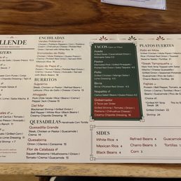 Menu - April 2026 Menu - April 2026