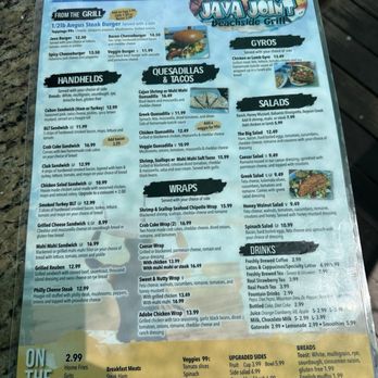 Java Joint Beachside Grill - Breakfast & Brunch Near Me - Flagler Beach, Florida