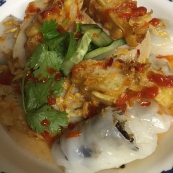 Hai Nam Saigon - Banh Cuon. Plated at home cause it looked sad in the box. - Vietnamese Near Me - Alhambra, California Hai Nam Saigon - Banh Cuon. Plated at home cause it looked sad in the box. - Vietnamese Near Me - Alhambra, California