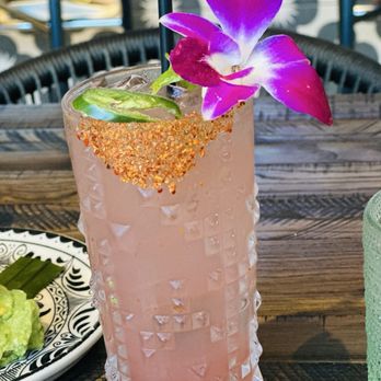Los Caminos Modern Cocina - Hotbiscus margarita - Mexican Near Me - Flower Mound, Texas Los Caminos Modern Cocina - Hotbiscus margarita - Mexican Near Me - Flower Mound, Texas