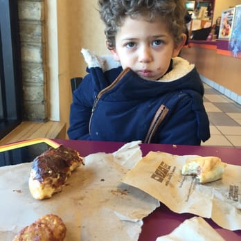 Dunkin' - Very satisfied little customer - Donuts Near Me - Oklahoma City, Oklahoma