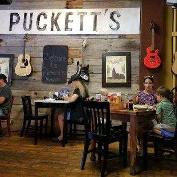 Puckett's Restaurant - Good decor. - Barbeque Near Me - Franklin, Tennessee Puckett's Restaurant - Good decor. - Barbeque Near Me - Franklin, Tennessee