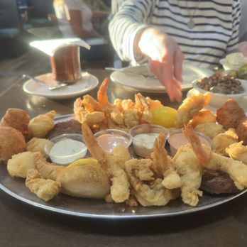 Schooner's Seafood House - Seafood platter for two. - Seafood Near Me - Saint Augustine, Florida