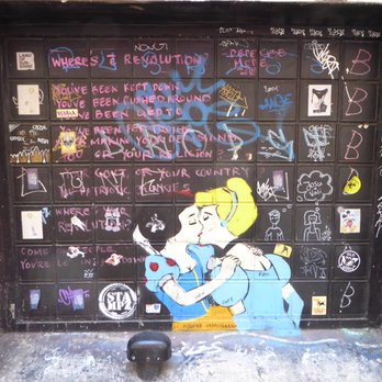 ACDC Lane - Disney Princesses - Street Art Near Me - Melbourne, VIC