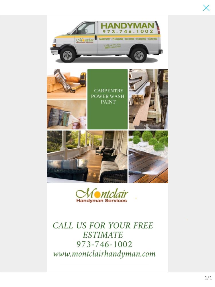 Slide of Montclair Handyman Services