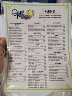 Menu photo 4 Cafe De Manila Las Vegas, NV Menu photo 4 Cafe De Manila Las Vegas, NV