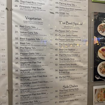 Thai Basil Cuisine - Menu - Thai Near Me - Berkeley, California