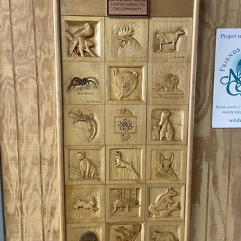 WNC Nature Center - Plaque made by artist - Zoos Near Me - Asheville, North Carolina WNC Nature Center - Plaque made by artist - Zoos Near Me - Asheville, North Carolina