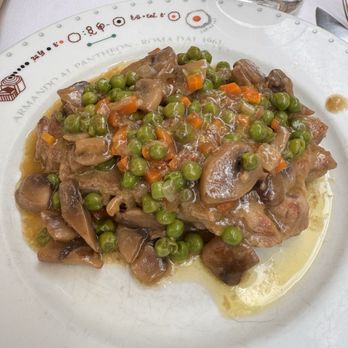 Armando al Pantheon - Veal with mushrooms - Italian Near Me - Rome, RM