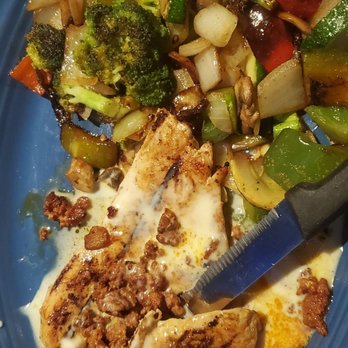 Cinco De Mayo - Chori Pollo with steamed vegetables...very good! - Mexican Near Me - Moncks Corner, South Carolina Cinco De Mayo - Chori Pollo with steamed vegetables...very good! - Mexican Near Me - Moncks Corner, South Carolina