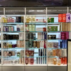 Duty Free Americas - Lots of scents to choose from.
