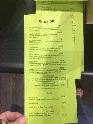 Menu photo 6 Sushioki Durham, NC