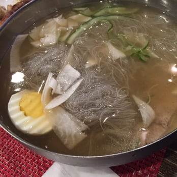DuBu - Cold noodle soup aka neng myun - Korean Near Me - Elkins Park, Pennsylvania DuBu - Cold noodle soup aka neng myun - Korean Near Me - Elkins Park, Pennsylvania