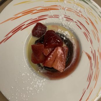 San Chez Bistro - Matcha cheesecake with brownie crust - Breakfast & Brunch Near Me - Grand Rapids, Michigan San Chez Bistro - Matcha cheesecake with brownie crust - Breakfast & Brunch Near Me - Grand Rapids, Michigan