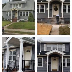 3 Phase Construction - #sophits #gutters #aluminum facia wrap #colums #stucco #roof #siding #power wash #paint call today for your free estimate !!! 201-282-0906