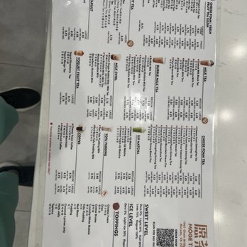 Moge Tee Tysons Corner - Menu - Bubble Tea Near Me - Tysons Corner, Virginia