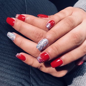 Dream Nails - Beautiful set done by the talented Katie! Congratulations on the new ownership!! Ready for Christmas - Nail Salons Near Me - Hermosa Beach, California Dream Nails - Beautiful set done by the talented Katie! Congratulations on the new ownership!! Ready for Christmas - Nail Salons Near Me - Hermosa Beach, California