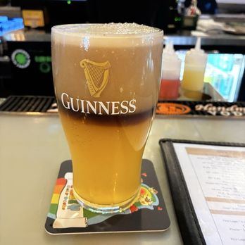 Keltic Table & Tap - A half Guinness and half cider. Unique! - Sports Bars Near Me - Enfield, Connecticut Keltic Table & Tap - A half Guinness and half cider. Unique! - Sports Bars Near Me - Enfield, Connecticut