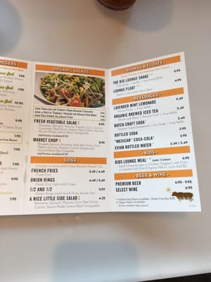Menu photo 6 Burger Lounge Irvine, CA